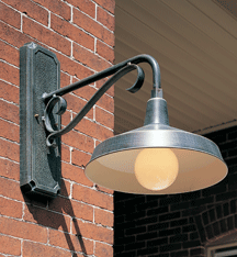 RLM Brackets / Shades, RLM Spun Aluminum Shade (241)